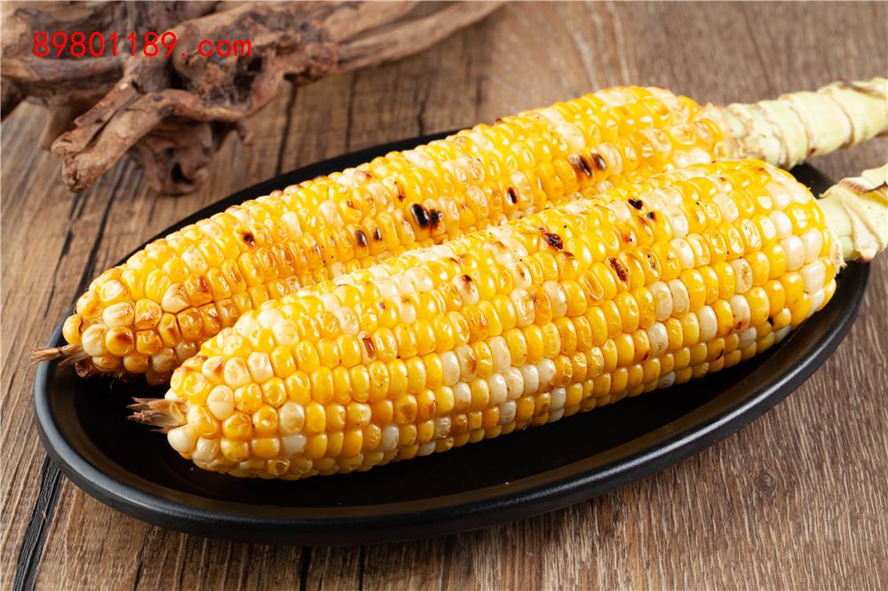 烤玉米 -